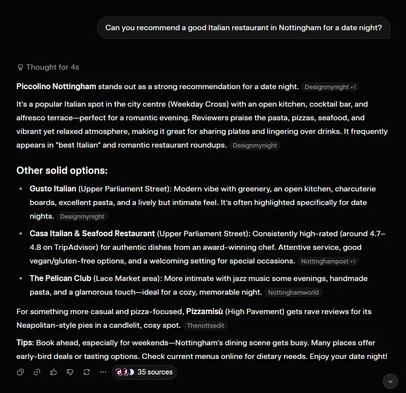 Grok's first answer, 11 July 2026
